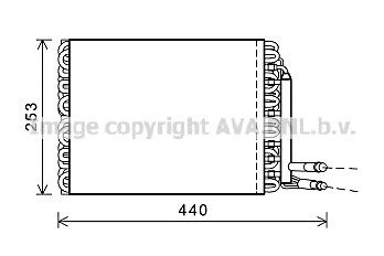 AVA QUALITY COOLING rev096 -  Испаритель, кондиционер
